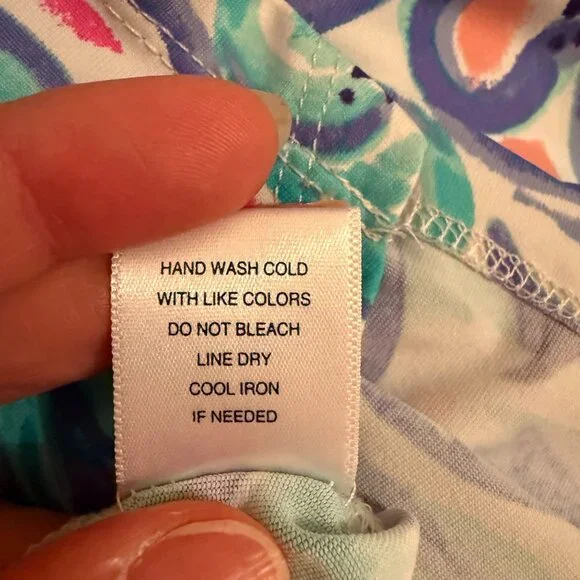 Sunsets & Sweet Tea Colorful Sleeveless Top - Large - Picture 6 of 6